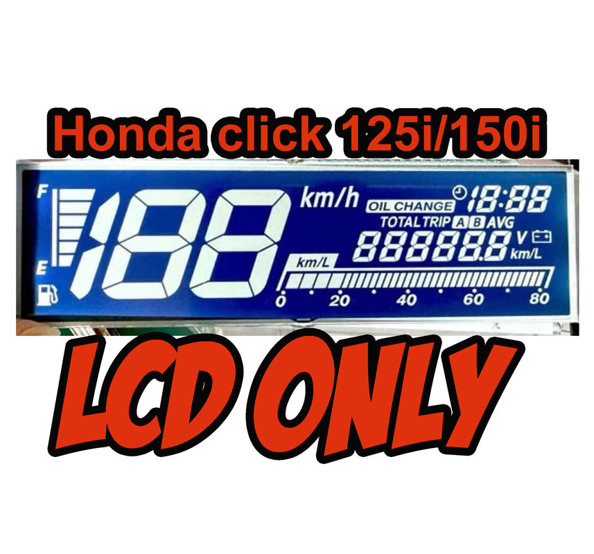 LCD for Honda Click 125i,150i,160 Sunburn Display Speedometer Gauges panel HTN LCD