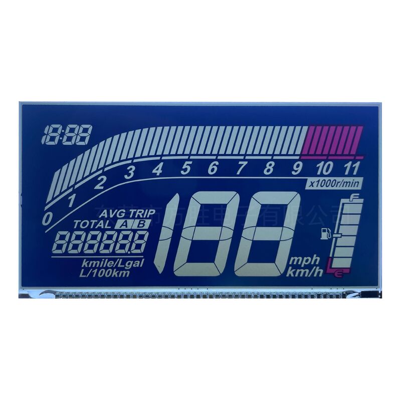 Écran LCD personnalisé pour Yamaha HTN LCD pour motos Vitesseur Affichage LCD segment personnalisé