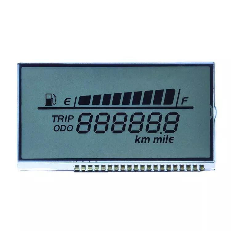 Compteur de vitesse en gros d'usine Écran LCD Écran LCD Tableau de bord Compteur de vitesse LCD Écran d'affichage du groupe d'instruments Connexion PIN