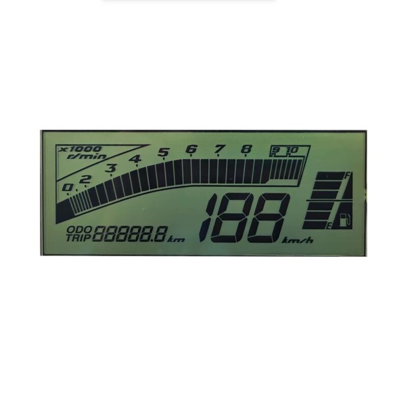 Écran LCD pour compteur de vitesse de tableau de bord personnalisé Htn écran LCD Transparent pour voiture/odomètre/compteur de vitesse
