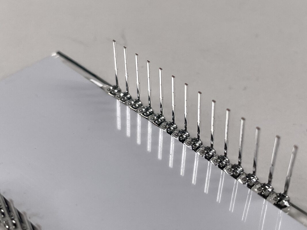 Affichages faits sur commande de segment d'affichage à cristaux liquides de TN pour l'affichage électronique d'affichage à cristaux liquides de segment du connecteur 7 de PIN de compteur de gaz