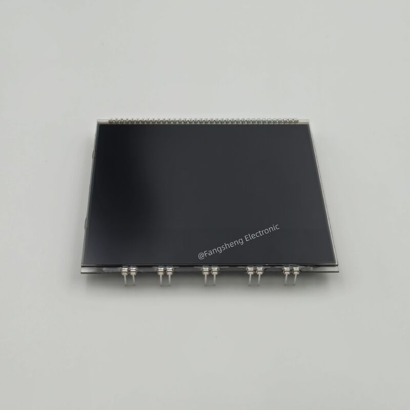 Écrans LCD monochromes VA personnalisés pour l'affichage LCD à segment monochrome négatif du thermostat VA