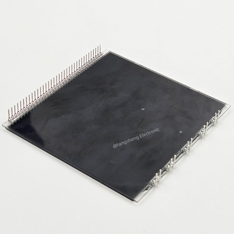 Écrans LCD monochromes VA personnalisés pour l'affichage LCD à segment monochrome négatif du thermostat VA