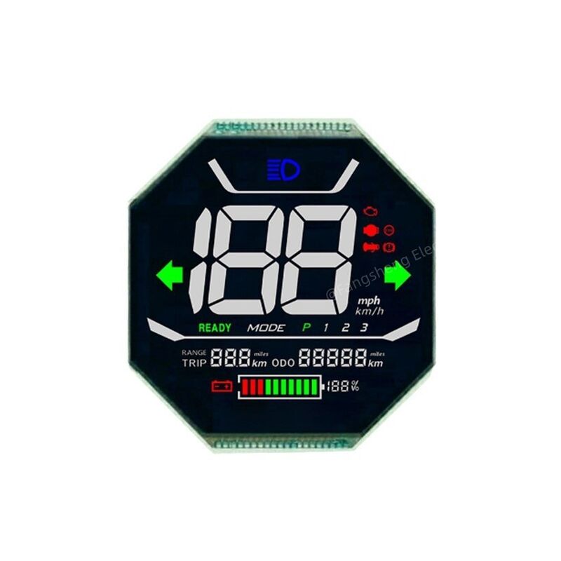 Écran LCD HTN personnalisé/STN LCD/affichage LCD/LCD VA/écran d'affichage LCD/LCD personnalisé pour moto électrique/automobile/groupe d'instruments