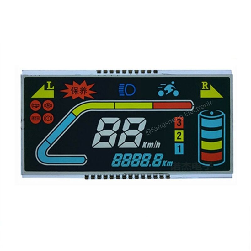 Écran LCD HTN personnalisé/STN LCD/affichage LCD/LCD VA/écran d'affichage LCD/LCD personnalisé pour moto électrique/automobile/groupe d'instruments