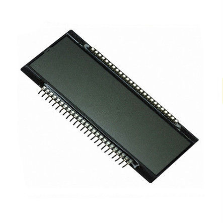 Écran d'affichage à cristaux liquides de la coutume 3v 5v FSTN avec l'affichage d'affichage à cristaux liquides de segment de Pin Connetor 7 en métal