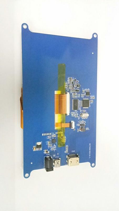 Affichage HDMI de haute luminosité et carte d'entraînement PCB pour Raspberry Pi 3 6 O' Clock Direction de vision 7 pouces LCD transmissif