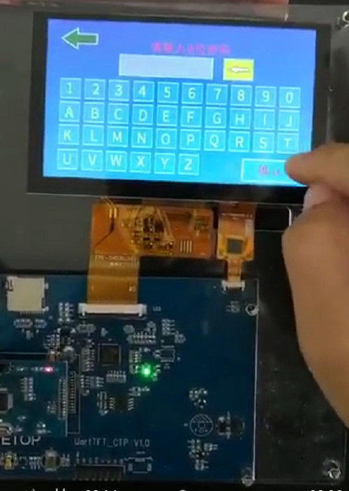Affichage futé de TFT LCD de 4,3 pouces pour la carte PCB/ecran couleur numérique d'affichage à cristaux liquides