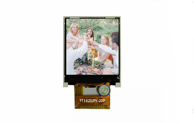 1,44 pouces d'affichage à cristaux liquides montrent le module de 128 x de 128 TFT LCD avec le conducteur IC de ST7735S