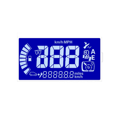 Affichage fait sur commande transflectif monochrome d'affichage à cristaux liquides de TN 6 heures pour l'instrument