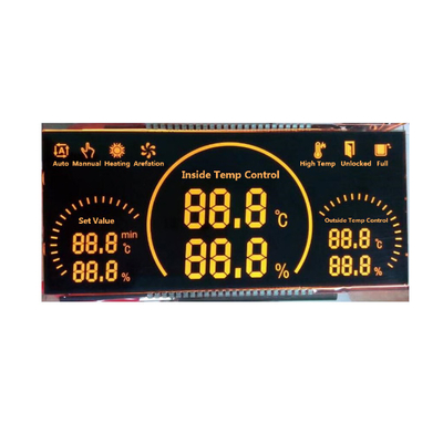 écran de visualisation de l'affichage à cristaux liquides 4.5V, Pin ou affichage de caractère d'affichage à cristaux liquides de connecteur de zèbre