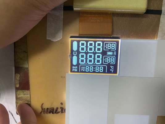 3Module d'affichage LCD à écran transmissif FSTN à 3 V pour le manomètre de pression des pneus