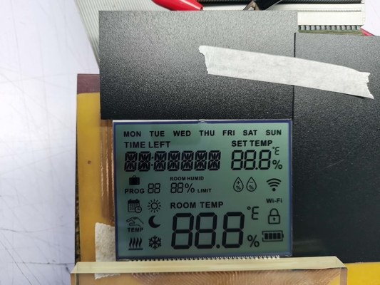 L'écran LCD FSTN à chiffres positifs de l'usine chinoise