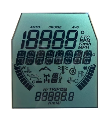 4.5 V affichage d'instruments HTN positif pour bateau à moteur LCD personnalisable