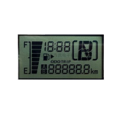 Segment de moto personnalisé HTN, écran LCD positif, compteur de vitesse numérique, Module LCD, odomètre, rétro-éclairage
