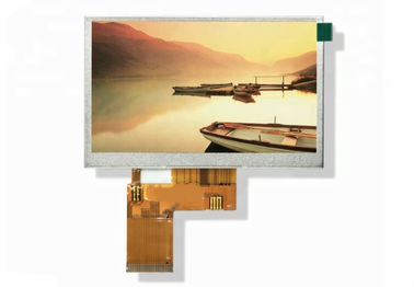 Affichage transparent fait sur commande de 4,3 TFT LCD, écran de couleur de TFT de 480 * 272 points avec 24 bits
