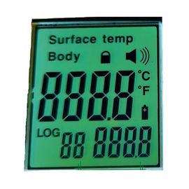 L'affichage à cristaux liquides d'interface de zèbre segmentent l'affichage pour le thermomètre infrarouge