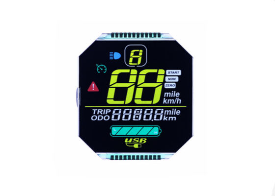 Module LCD 7 segments arrondi personnalisé